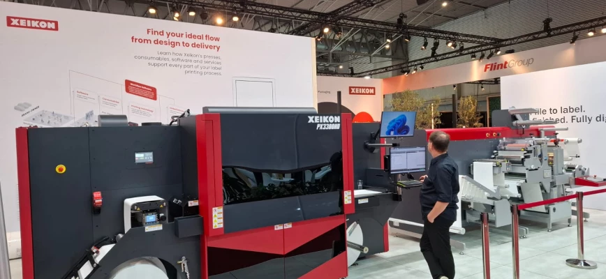 Xeikon introduces smart finishing integration with PX3300HD at Labelexpo Thumb