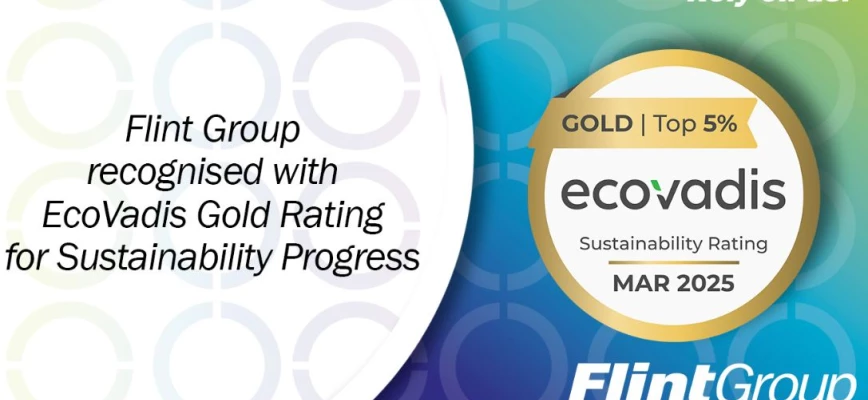Flint Group recognised with EcoVadis Gold Rating for Sustainability Progress Thumb