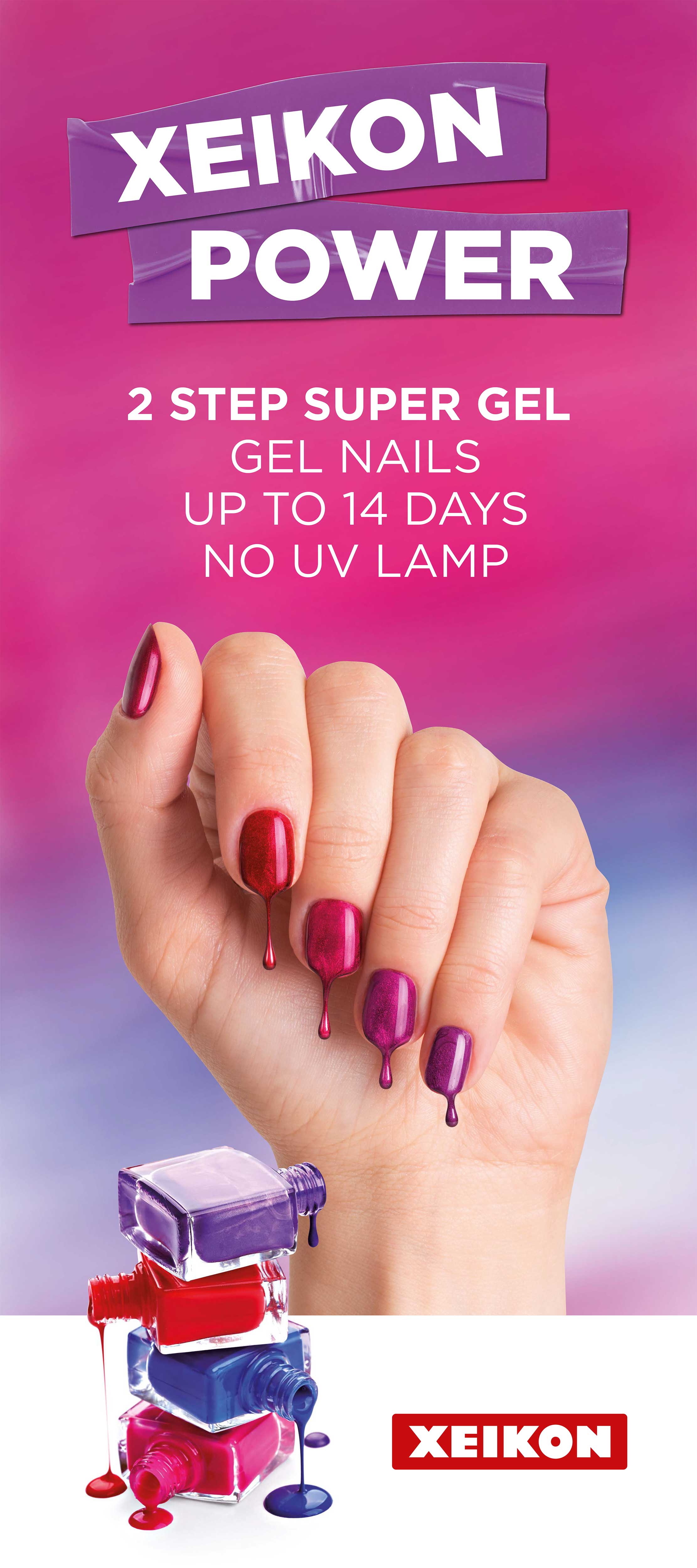 Sample of a digital printed backlit application